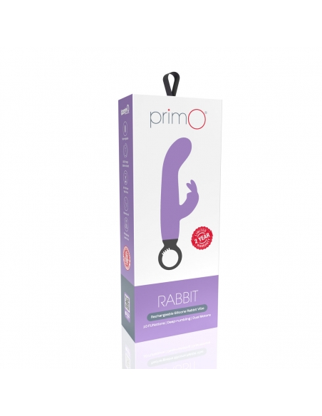 PrimO double stimulateur pulsant lilas violet
