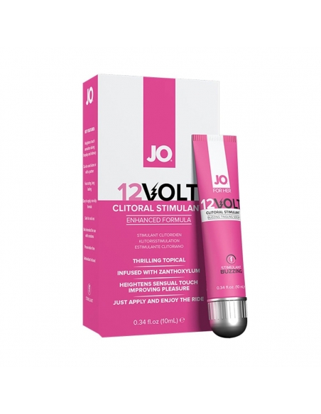 Gel clitoridien stimulant JO 12 Volt