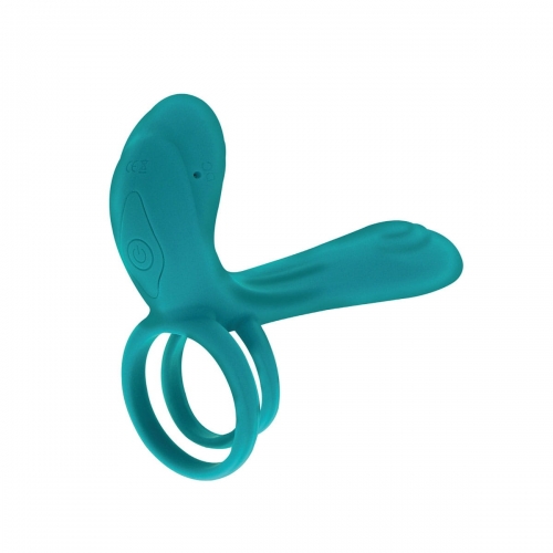 Gaine vibrante pour pénis Xocoon avec stimulateur clitoridien