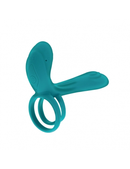 Gaine vibrante pour pénis Xocoon avec stimulateur clitoridien