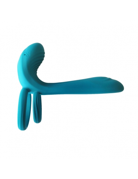 Gaine vibrante pour pénis Xocoon avec stimulateur clitoridien