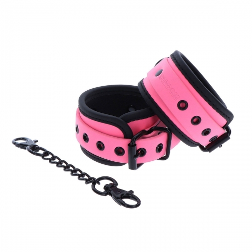 Menottes chevilles roses phosphorescentes Taboom