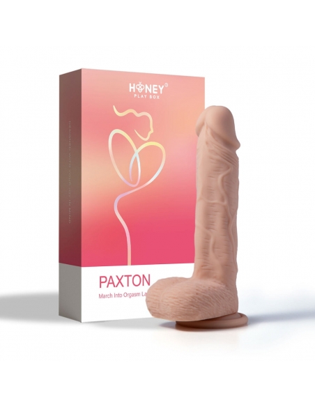 Paxton dildo réaliste vibrant et connecté 21 cm