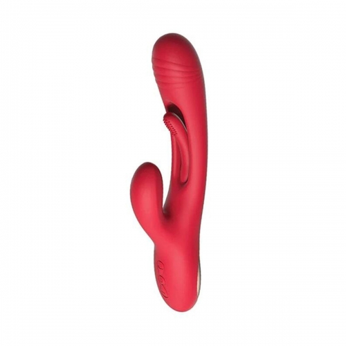 Double vibromasseur tapoteur Bora rouge