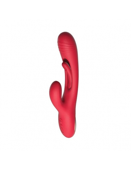 Double vibromasseur tapoteur Bora rouge