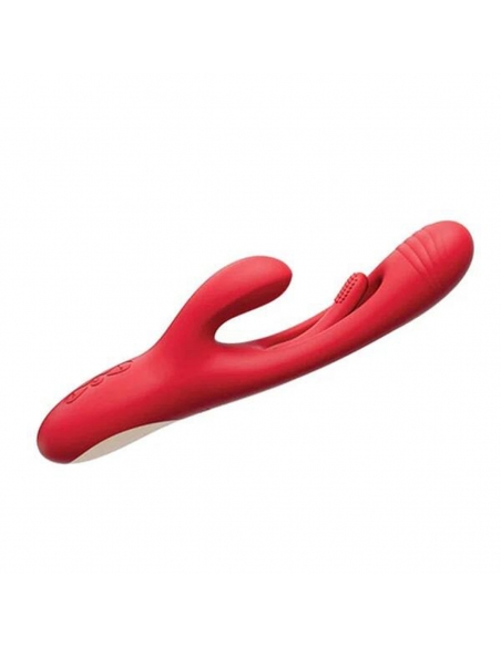 Double vibromasseur tapoteur Bora rouge