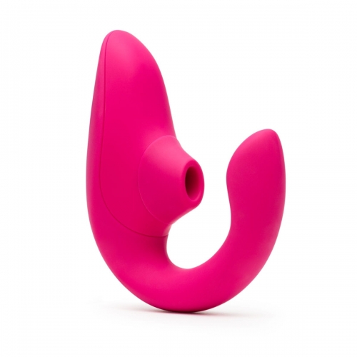 Double stimulateur Womanizer Blend rose fuchsia
