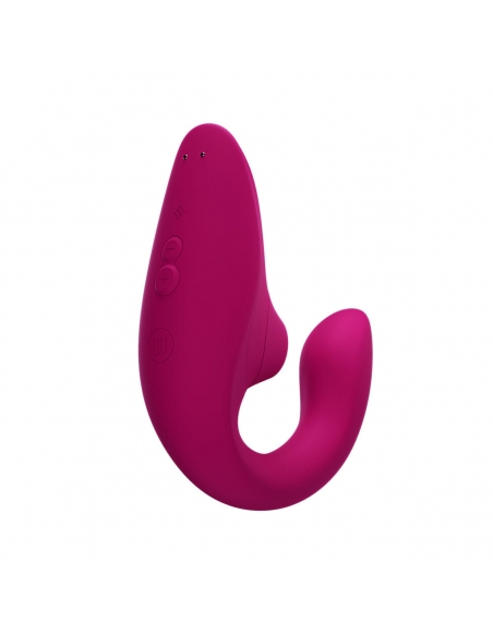 Double stimulateur Womanizer Blend rose fuchsia