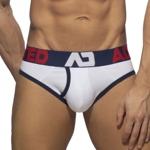 Slip AD ajusté blanc