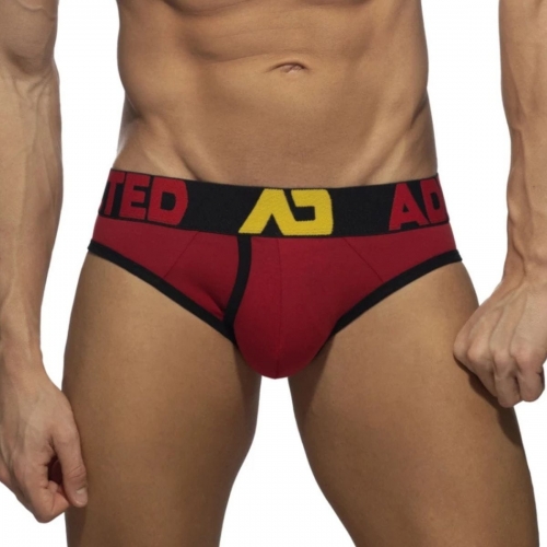 Slip AD ajusté rouge