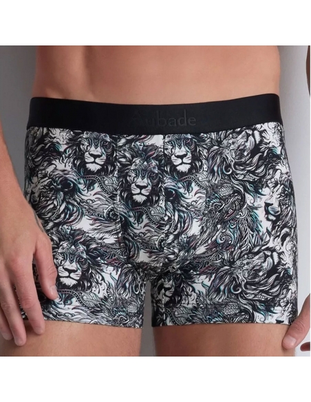 Boxer homme Aubade Lion