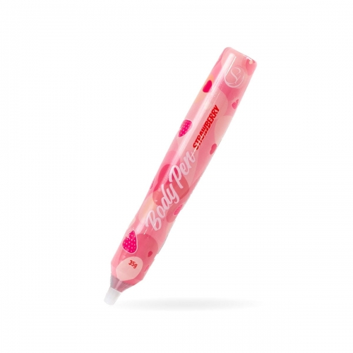Stylo de peinture comestible fraise