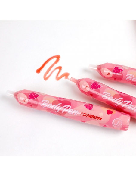 Stylo de peinture comestible fraise