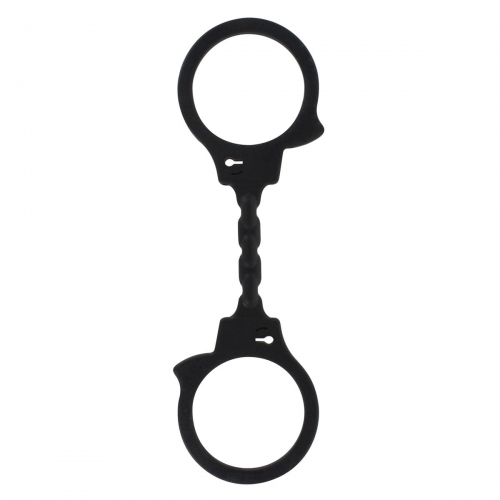 Menottes stretchy Toy Joy noires