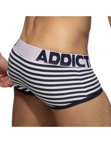 Boxer Addicted marin sans coutures