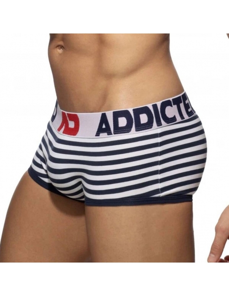 Boxer Addicted marin sans coutures