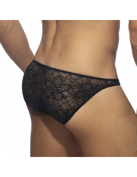 Slip en dentelle noire