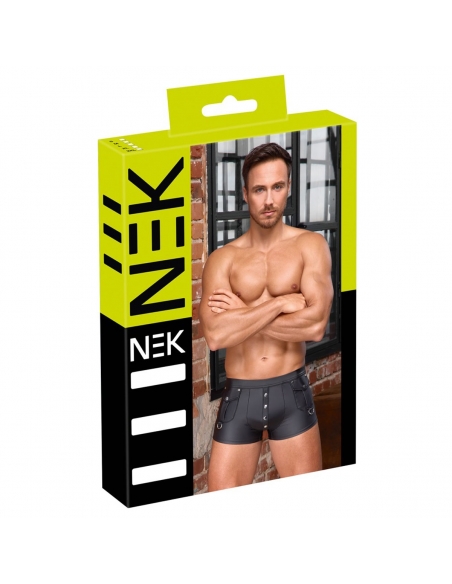 Boxer Nek avec poches et pressions