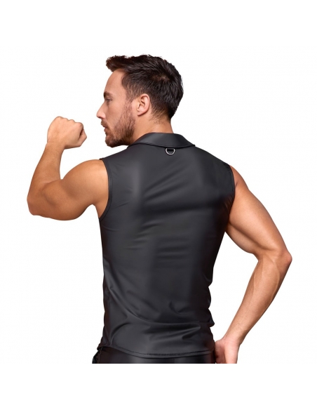 Chemise sans manches Nek avec poches et pressions