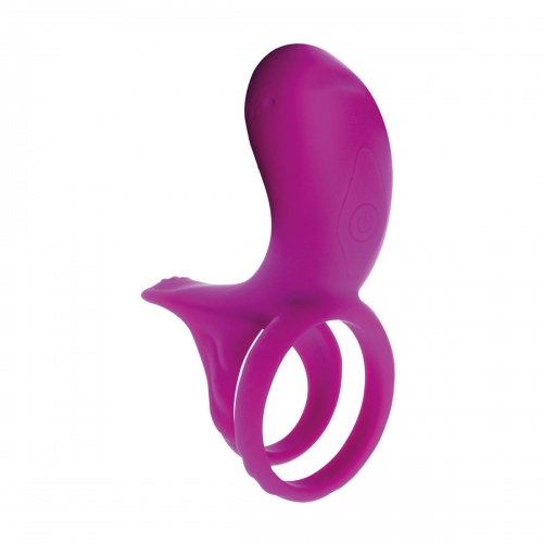 Cockring vibrant Xocoon fuchsia pour couples